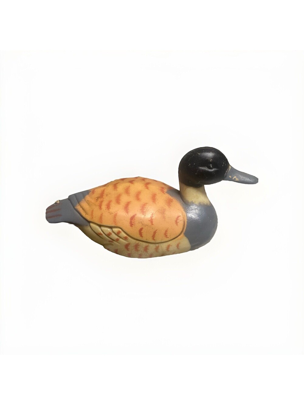 Vintage Duck 3" Pencil Sharpener Resin Plastic Animal Bird Decoy Figurine